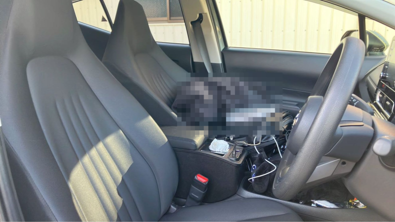 内装前方シート