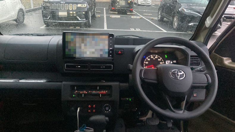 内装インパネ全体