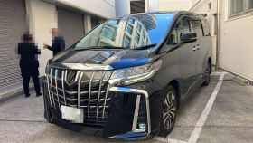 2023年12月25日成約のアルファード売買実績画像