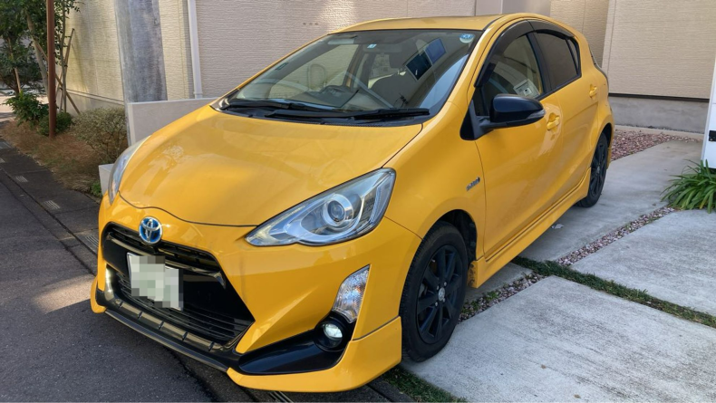 トヨタ アクアの売買実績画像