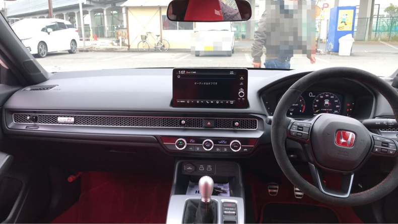 内装インパネ全体