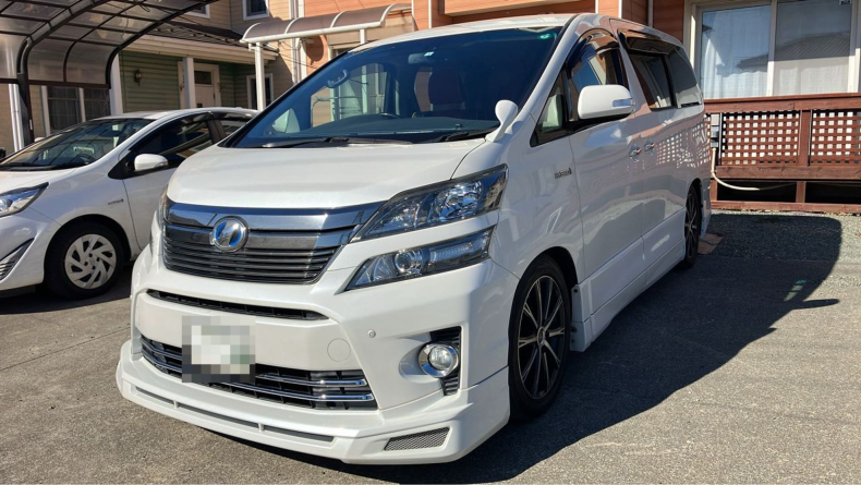 トヨタ ヴェルファイアハイブリッドの売買実績画像