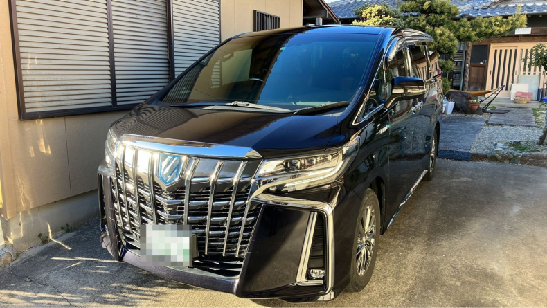 トヨタ アルファードハイブリッドの売買実績画像