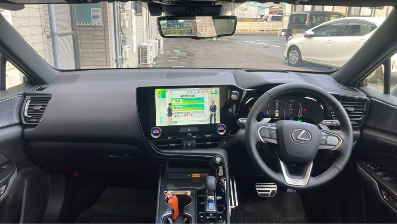 内装インパネ全体