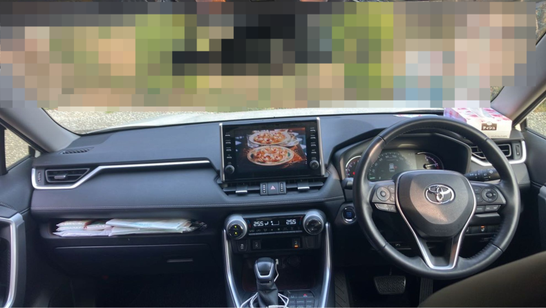 内装インパネ全体