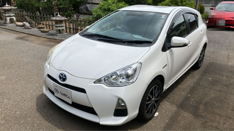 トヨタ アクアの売買実績画像