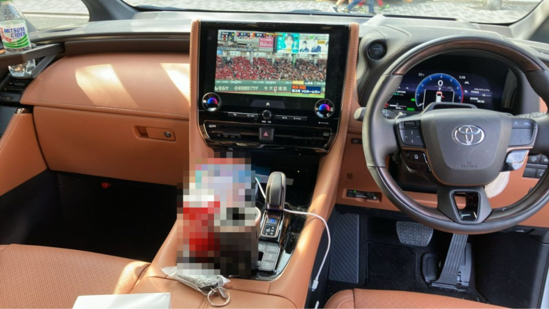 内装インパネ全体