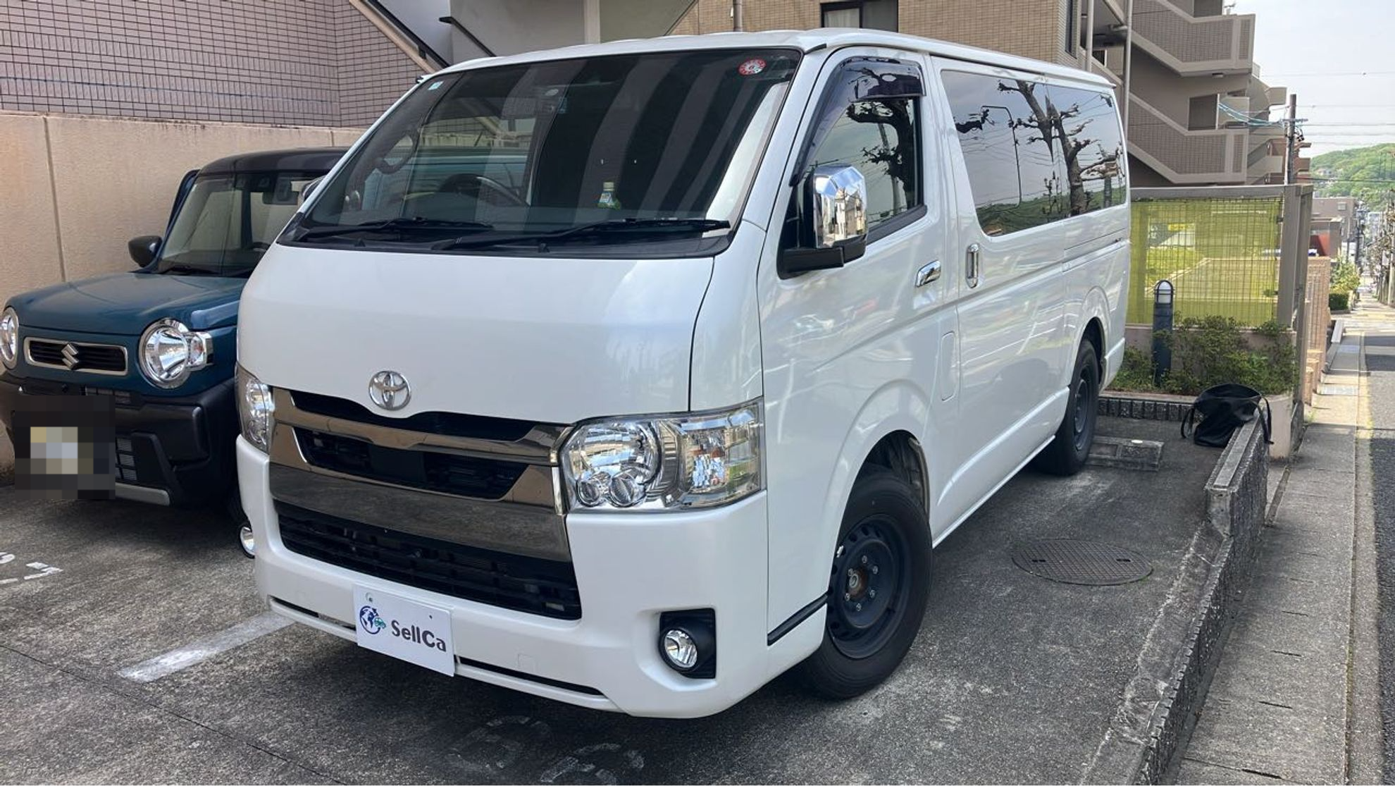 2024年4月成約のハイエースバン スーパーＧＬ ダークプライムⅡのメイン画像