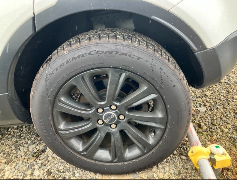 タイヤホイール後