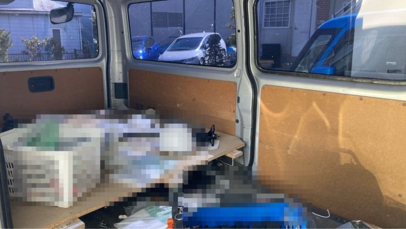 内装後方シート