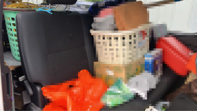 内装後方シート