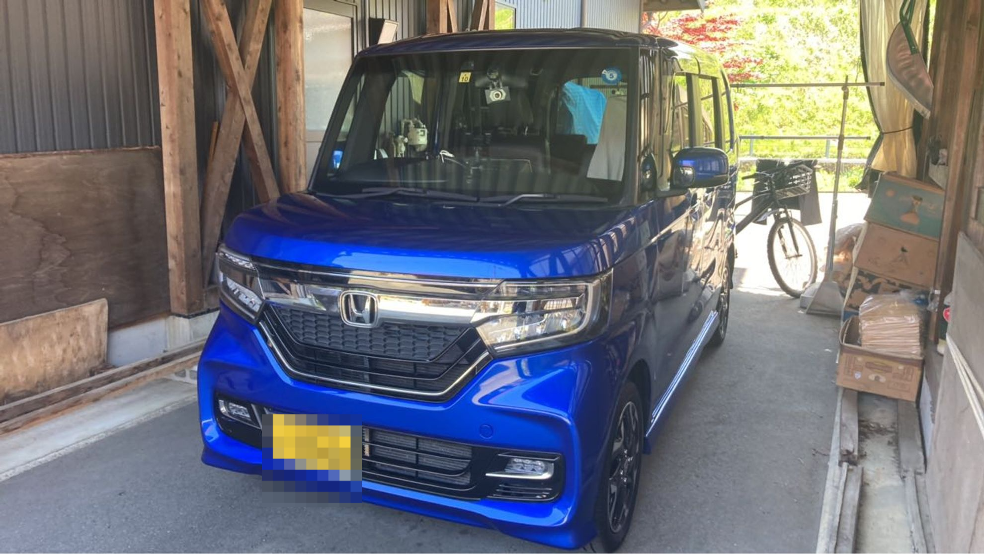 2024年5月成約のＮ－ＢＯＸカスタム Ｇ・Ｌターボホンダセンシングのメイン画像