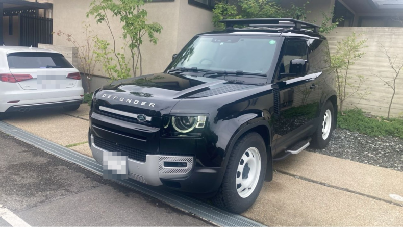 ランドローバー ディフェンダーの売買実績画像