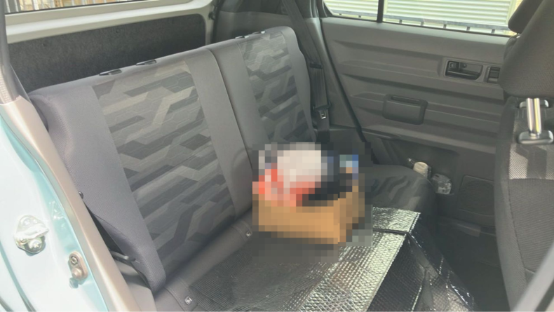 内装後方シート