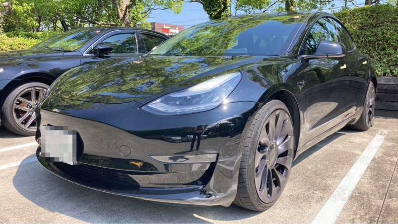 テスラ モデル３の売買実績画像