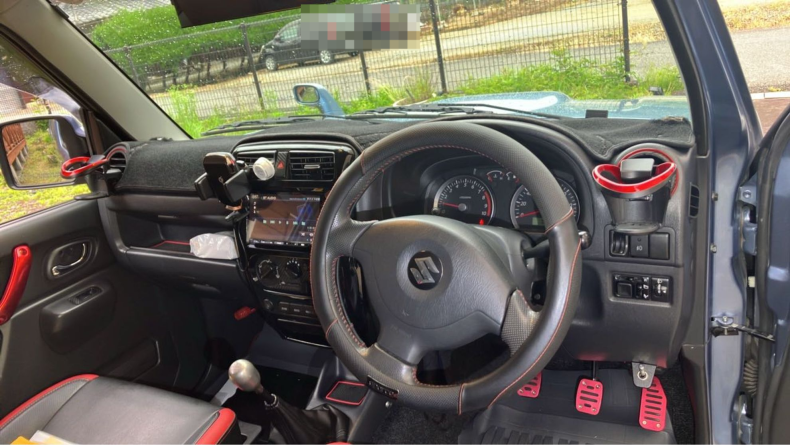 内装インパネ全体