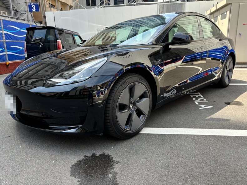 テスラ モデル３の売買実績画像