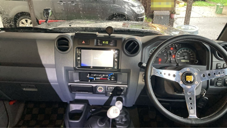 内装インパネ全体