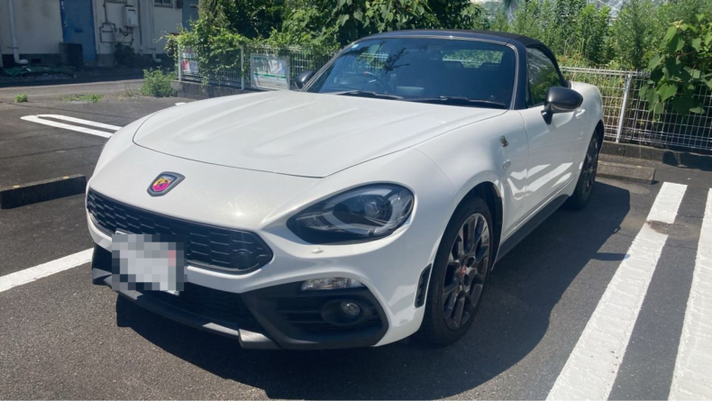 アバルト アバルト１２４ スパイダーの売買実績画像