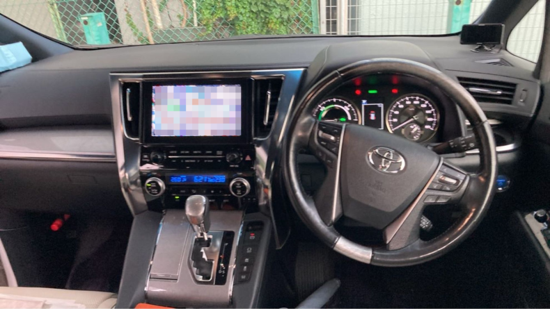 内装インパネ全体