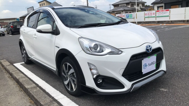 トヨタ アクアの売買実績画像