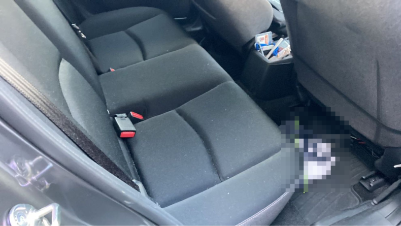 内装後方シート