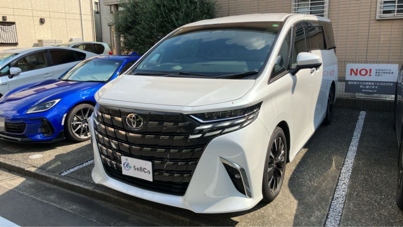トヨタ アルファードハイブリッドの売買実績画像