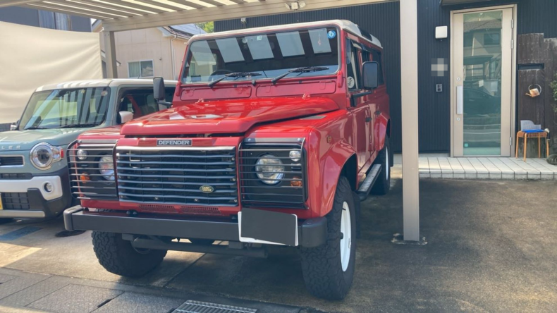 ランドローバー ディフェンダーの売買実績画像