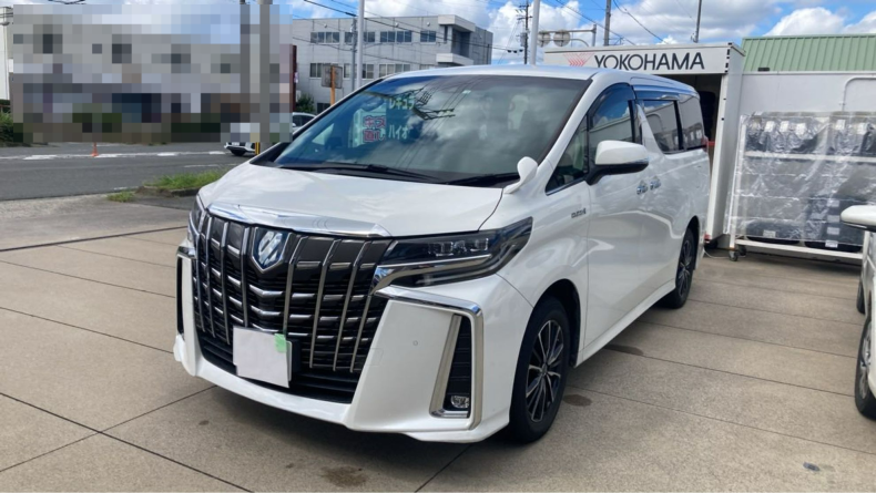 トヨタ アルファードハイブリッドの売買実績画像