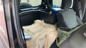 内装後方シート