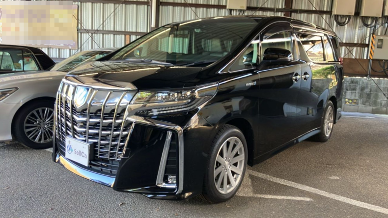 トヨタ アルファードハイブリッドの売買実績画像