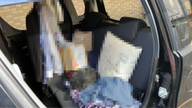 内装後方シート