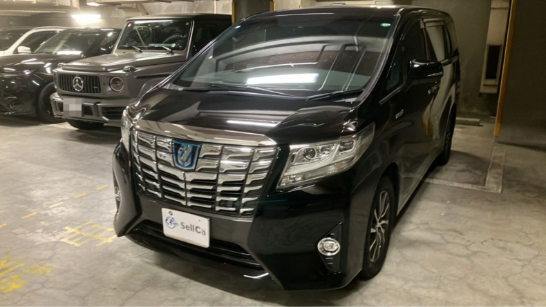 トヨタ アルファードハイブリッドの売買実績画像