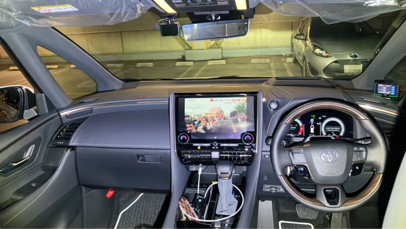 内装インパネ全体