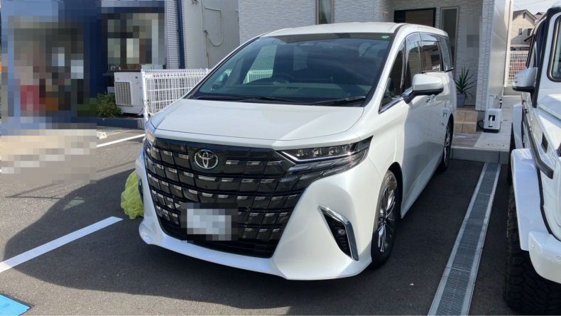 トヨタ アルファードハイブリッドの売買実績画像