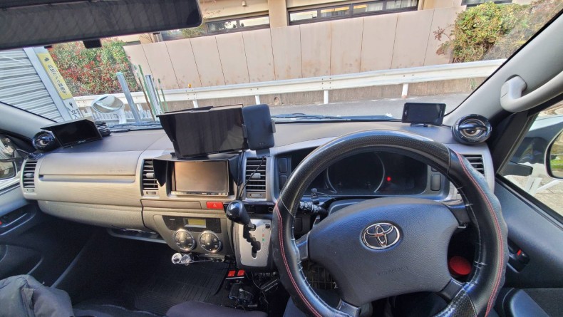 内装インパネ全体