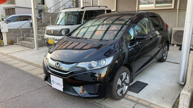 ホンダ フィットハイブリッドの売買実績画像