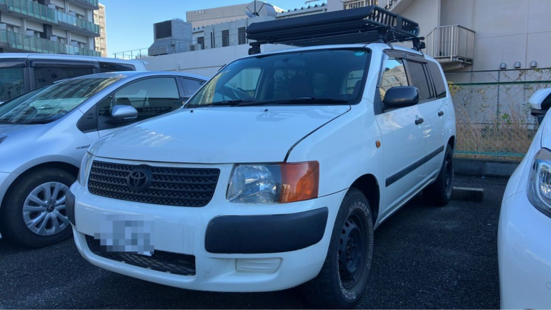 トヨタ サクシードバンの売買実績画像