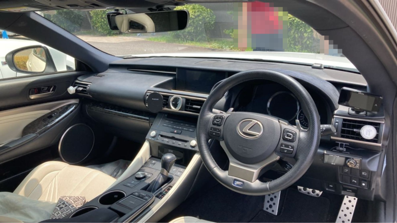 内装インパネ全体