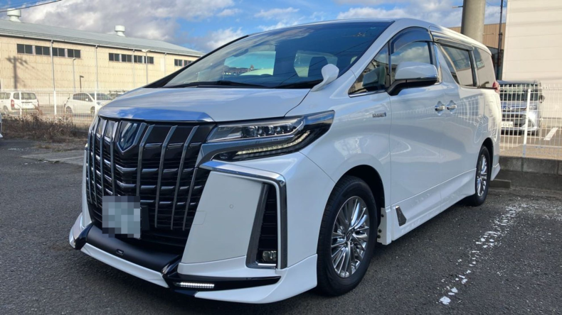 トヨタ アルファードハイブリッドの売買実績画像