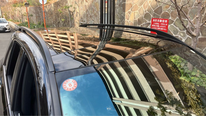 正面ルーフ