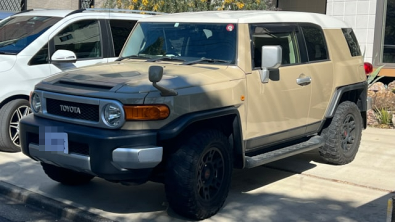 トヨタ FJクルーザーの売買実績画像