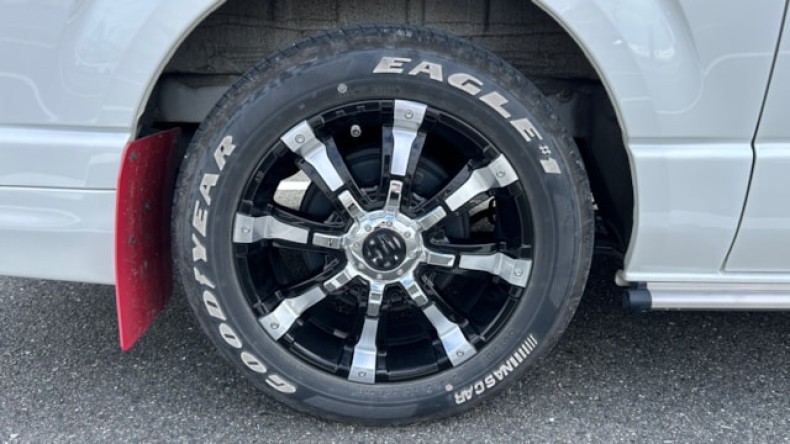 タイヤホイール後