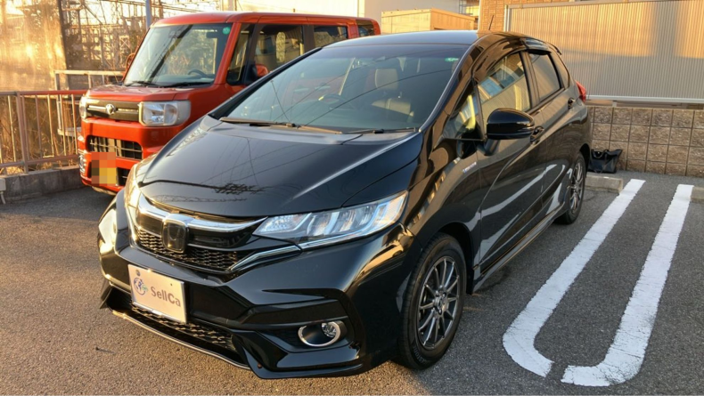 ホンダ フィットハイブリッドの売買実績画像
