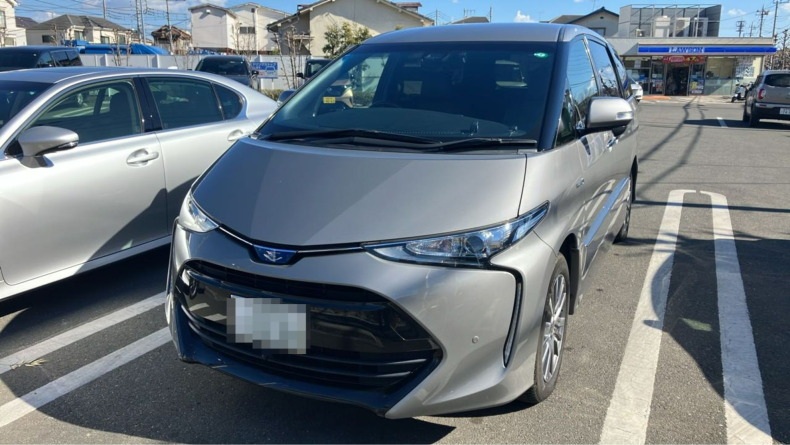 トヨタ エスティマハイブリッドの売買実績画像