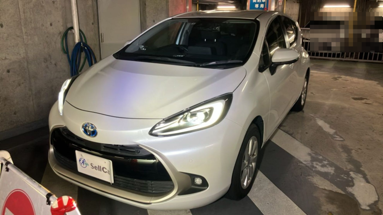 トヨタ アクアの売買実績画像