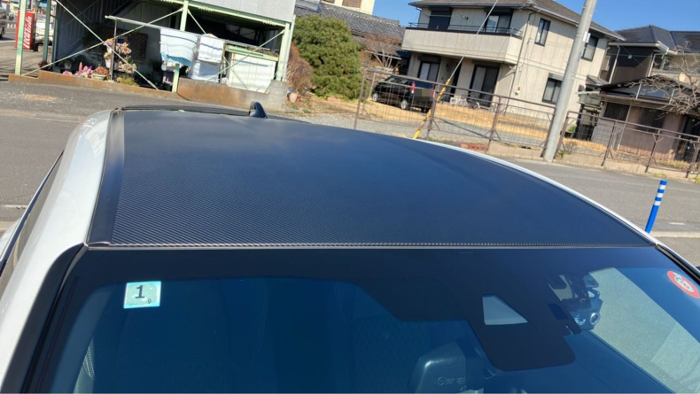 正面ルーフ