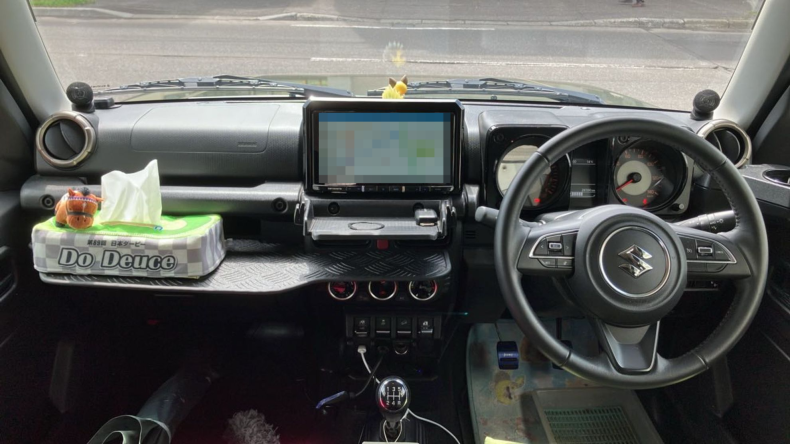 内装インパネ全体