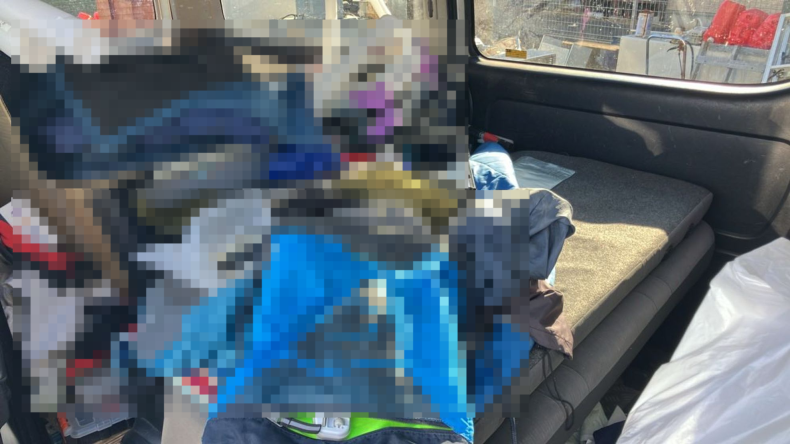 内装後方シート