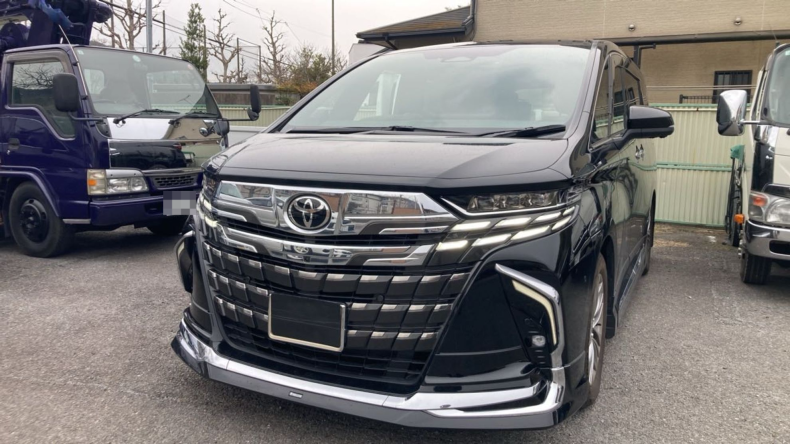 トヨタ アルファードハイブリッドの売買実績画像